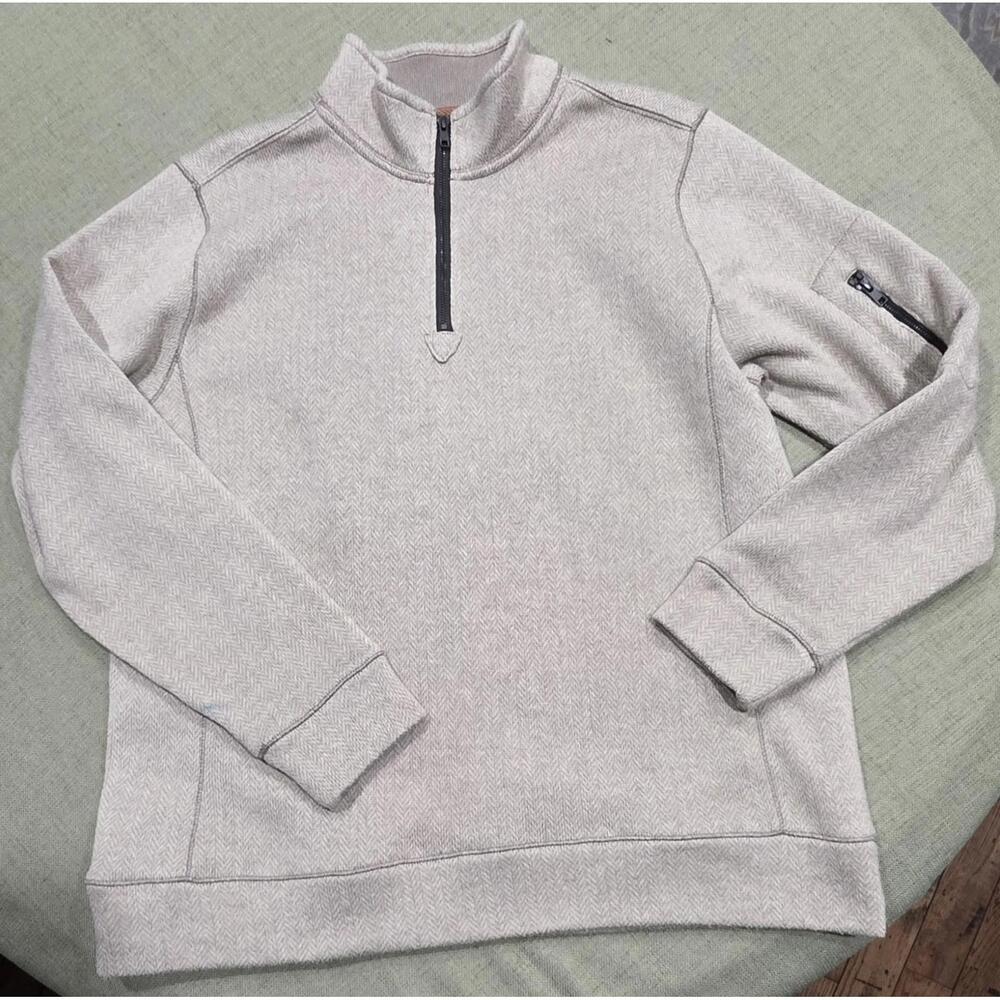 Men's Jeremiah Heather Half Zip Sweater Sz XL